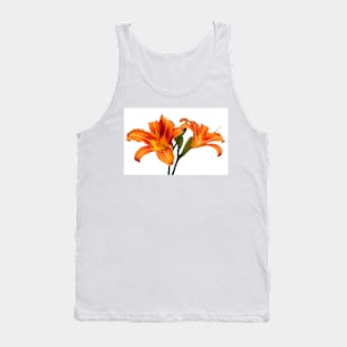 Orange Lilies Tank Top